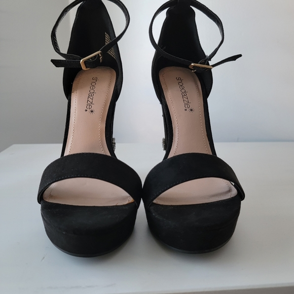 Shoe Dazzle Alisha Heeled Sandal Platform size 6 - Picture 4 of 8